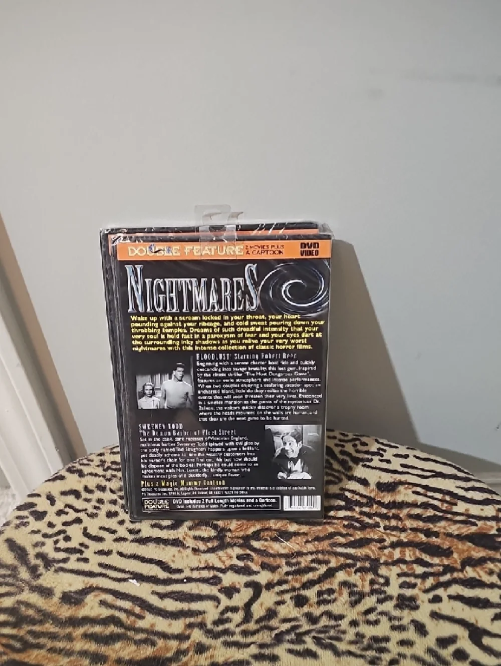 Nightmares & Monsters and Madmen DVD Double Feature - Black/Green Covers